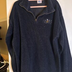 Vintage Disneyland quarter zip